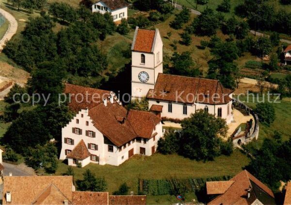 Oltingen BL Reformierte Kirche St Nikolaus und Pfar