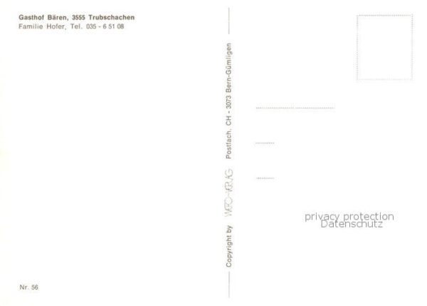 Trubschachen BE Gasthof Bären – Bild 2