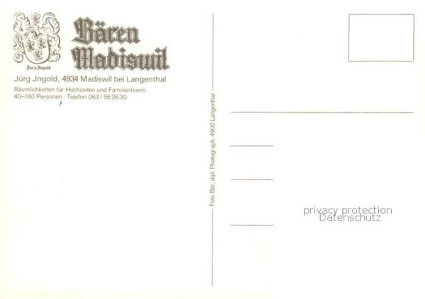 Madiswil BE Hotel Bären – Bild 2