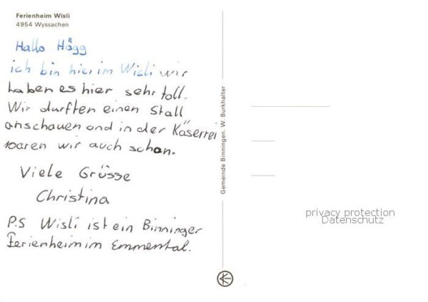 Wyssachen Emmental BE Ferienheim Wisli – Bild 2