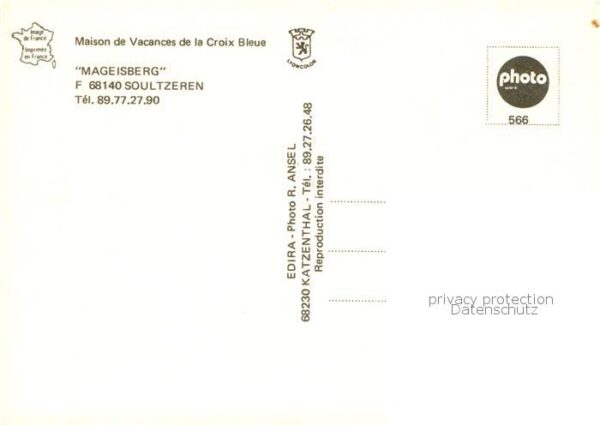 Soultzeren Maison de Vacances de la Croix Bleue Ma – Bild 2