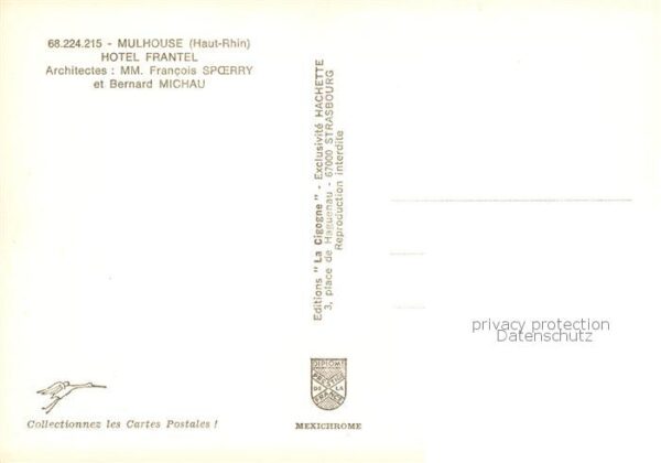 Mulhouse Muehlhausen 68 Alsace Hotel Frantel – Bild 2