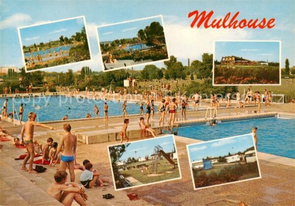 Mulhouse Muehlhausen 68 Alsace Le Stade Nautique La Patinoire Le terra