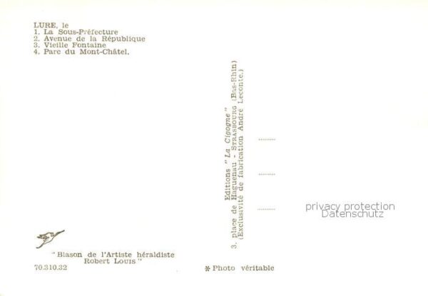 Lure 42 Loire La Sous Prefecture Avenue de la Republi – Bild 2