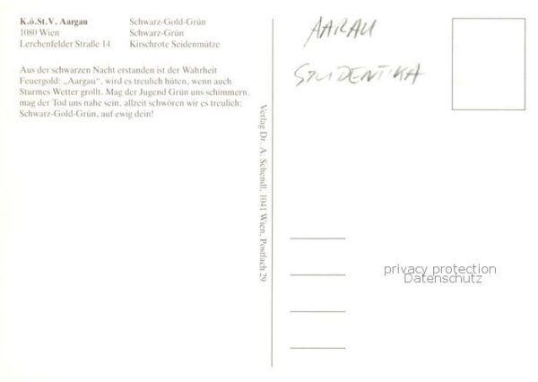 Aarau AG Aargau Katholische österreichische Stud – Bild 2