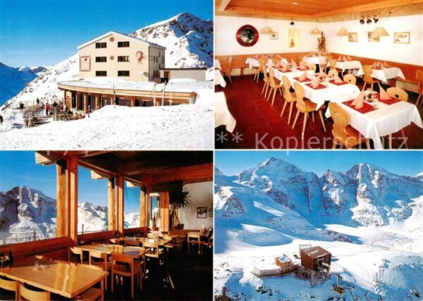 Pontresina Berghaus Diavolezza Bergrestaurant Alpe