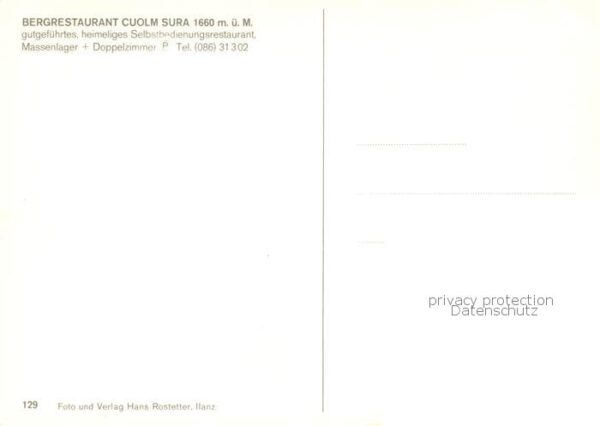 Surcuolm Bergrestaurant Cuolm Sura Winterpanoram – Bild 2