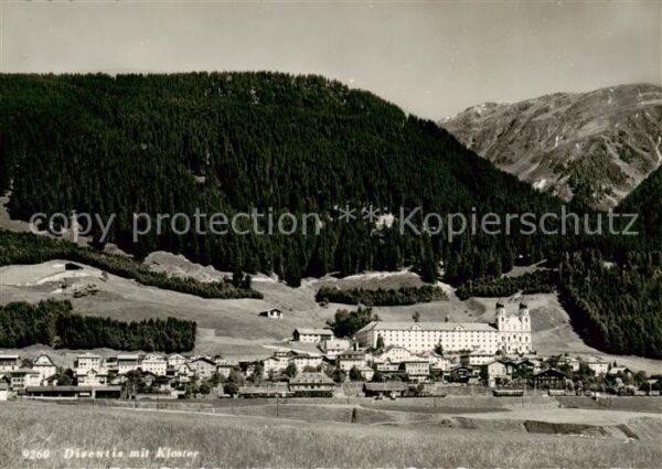 Disentis GR Ansicht mit Kloster