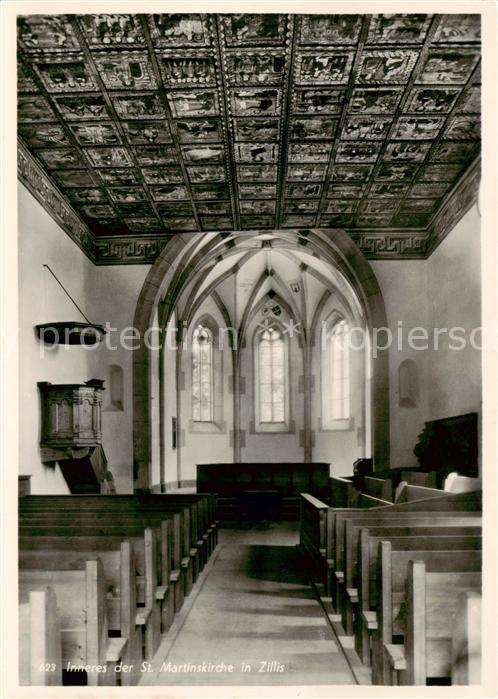 Zillis GR Inneres der St. Martinskirche