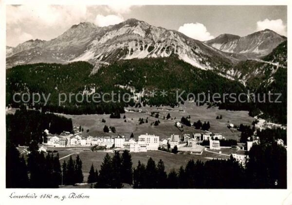 Lenzerheide GR mit Rothorn
