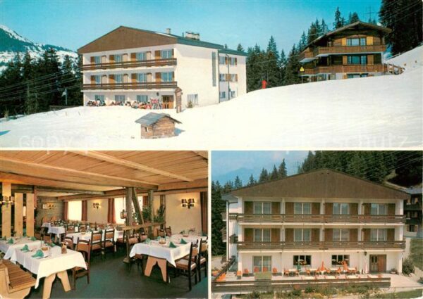 Lenzerheide GR Sporthotel Restaurant Dieschen Gaststub