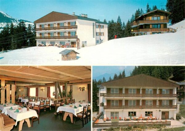 Lenzerheide GR Sporthotel Restaurant Dieschen Gaststub