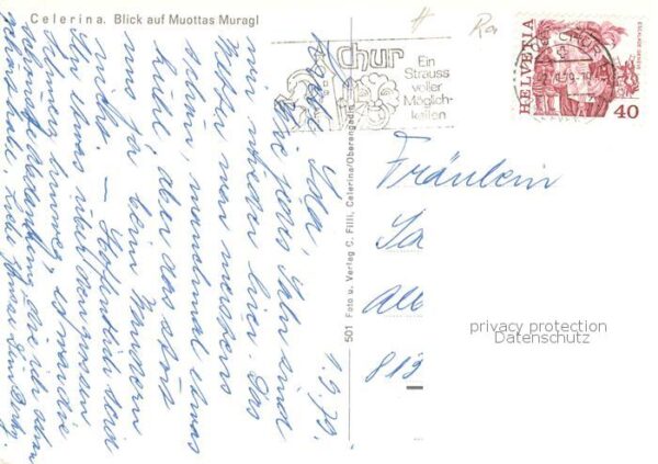 Celerina GR Blick auf Muottas Muragl – Bild 2