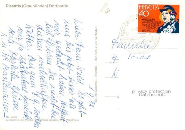 Disentis GR Dorfpartie – Bild 2