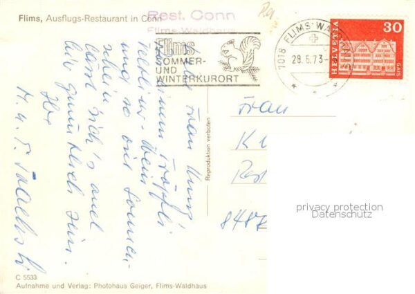 Flims GR Ausflugs Restaurant in Conn – Bild 2