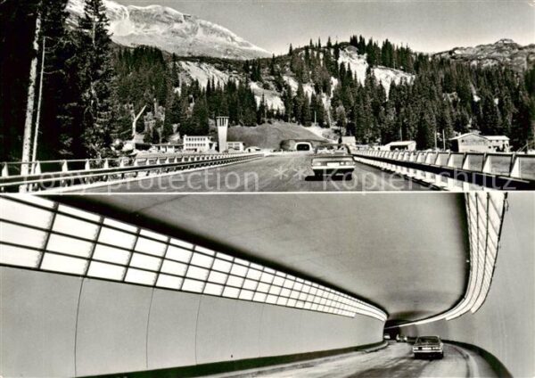 San Bernardino 1630m Moesa GR Strassentunnel