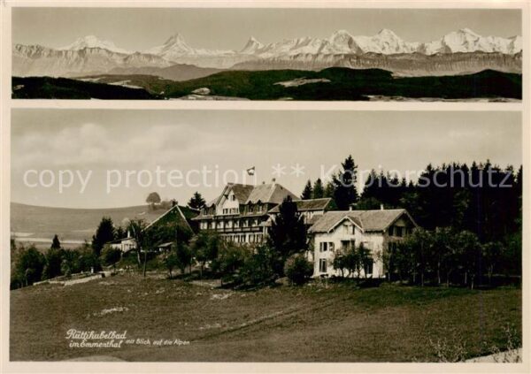 Emmental Emmenthal Region BE Rüttihubelbad