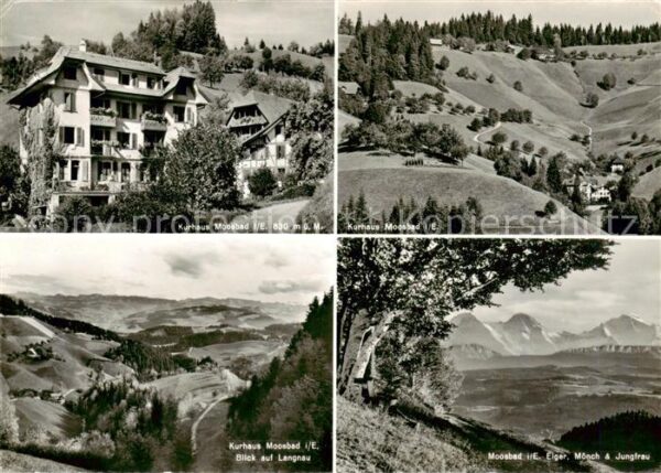 Emmenmatt Kurhaus Moosbad Langnaublick Eiger Mönc