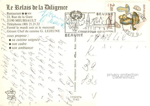 Meursault Le Relais de la Diligence – Bild 2