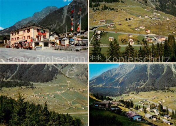 Pian San Giacomo Passo TI Ristorante Posta Panorama