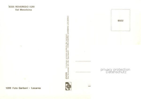 Roveredo GR Panorama Teilansicht – Bild 2