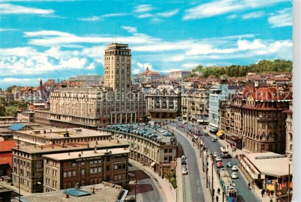 Lausanne VD La Tour Bel-Air et Grand Pont