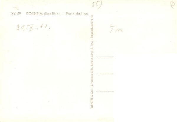Rosheim 67 Alsace Porte du Lion – Bild 2