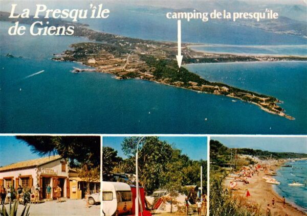 Giens 83 Var Camping de la Presqu’ile Vue aerienne