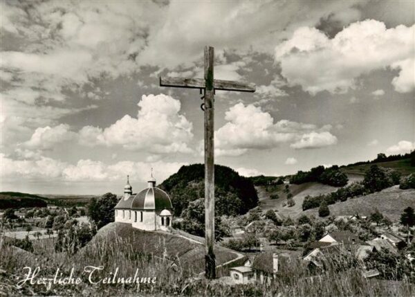Oberwangen TG Panorama Kirche Kreuz