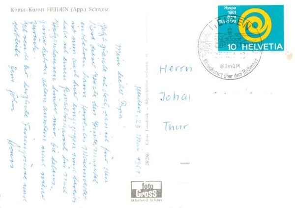 Heiden AR Teilansichten Panorama Fliegeraufnahme – Bild 2
