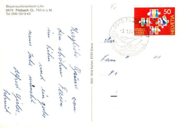 Filzbach GL Blaukreuzferienheim Lihn – Bild 2