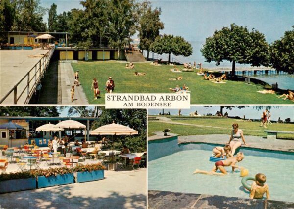 Arbon  TG Strandbad Arbon am Bodensee Teilansicht
