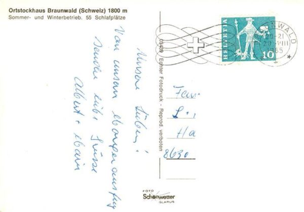 Braunwald GL Ortstockhaus – Bild 2