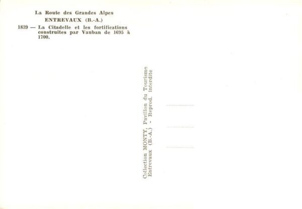 Entrevaux La Route des Grandes Alpes – Bild 2