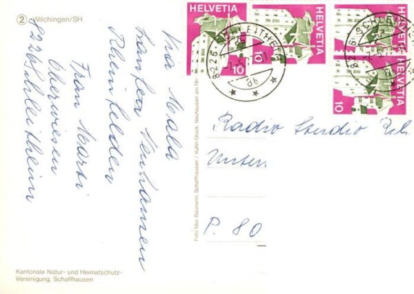 Wilchingen SH Ortspartie – Bild 2