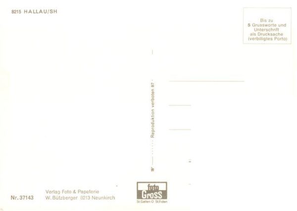Hallau SH Panorama Ortspartien – Bild 2