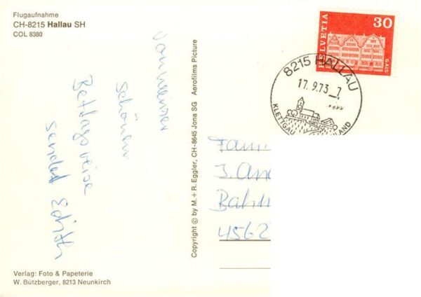 Hallau SH Fliegeraufnahme – Bild 2