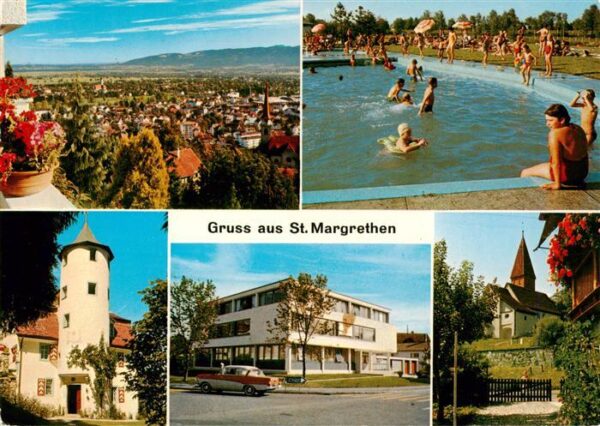 St Margarethen  SG Panorama Schwimmbad Schlössli Bergsteig