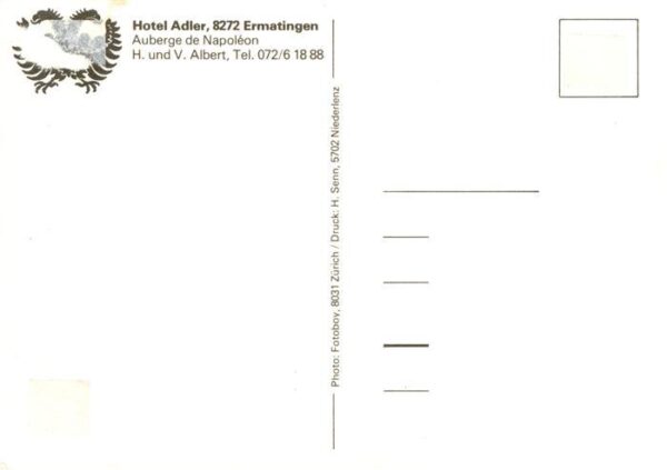 Ermatingen Untersee Hotel Adler Gasträume – Bild 2