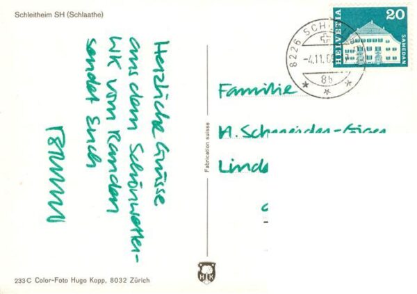 Schleitheim SH Fliegeraufnahme – Bild 2
