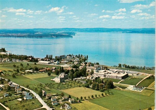 Muensterlingen TG Fliegeraufnahme mit Bodensee