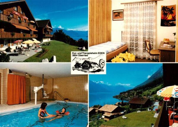 Oberried Brienzersee Kur und Therapieheim Eden Hallenbad Zim