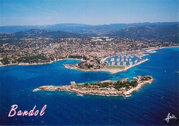 Bandol 83-sur-Mer Ile de Bendor Fliegeraufnahme