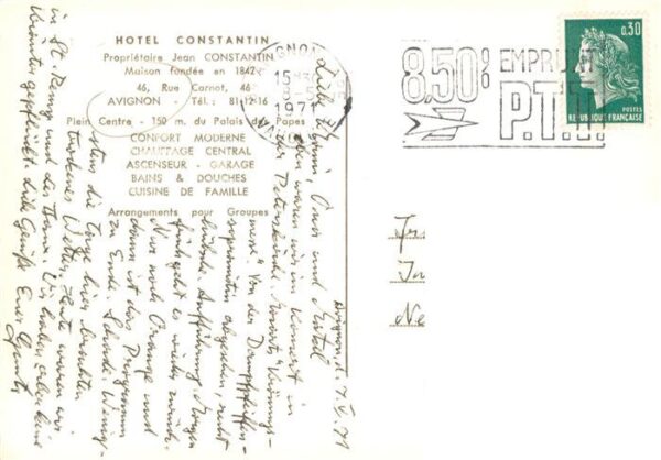 Avignon 84 Vaucluse Hotel Constantin Gasträume Gästezimmer – Bild 2