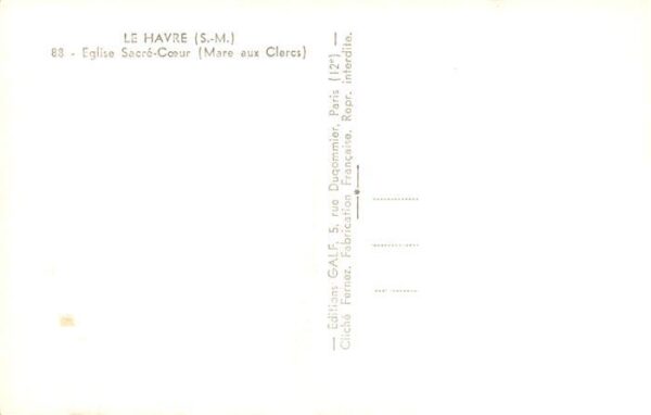 Le Havre Eglise Sacre Coeur – Bild 2
