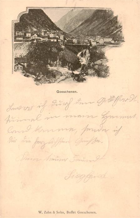 Goeschenen Goeschenen UR Ortsansicht