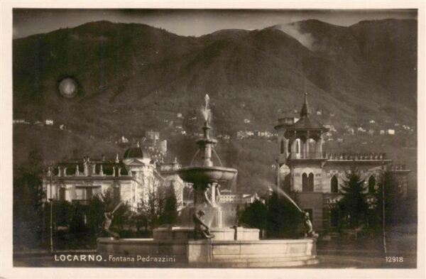 Locarno Lago Maggiore TI Fontana Pedrazzini