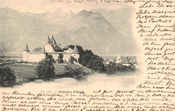Aigle VD Chateau d_Aigle