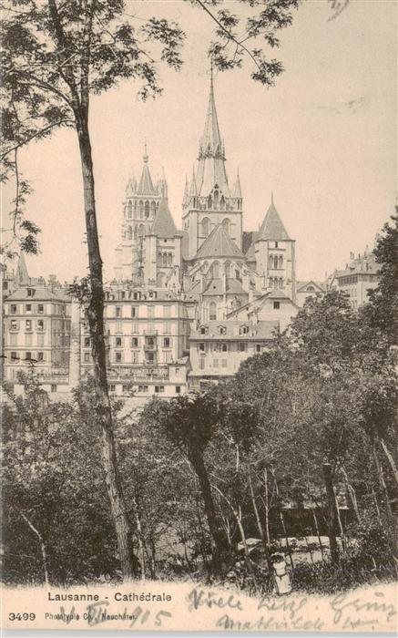 Lausanne VD Cathedrale