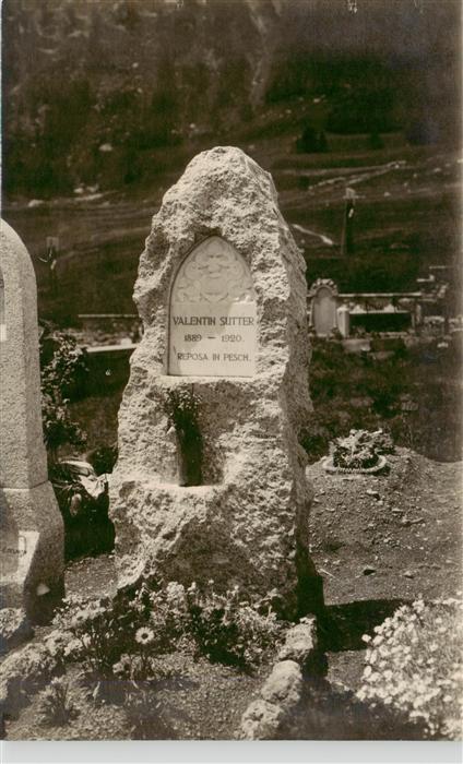 Samaden Valentin Sutter Gedenkstein